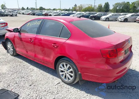 2011 Volkswagen Jetta 2.5L Se from USA, damaged, VIN 3VWDZ7AJ6BM394348